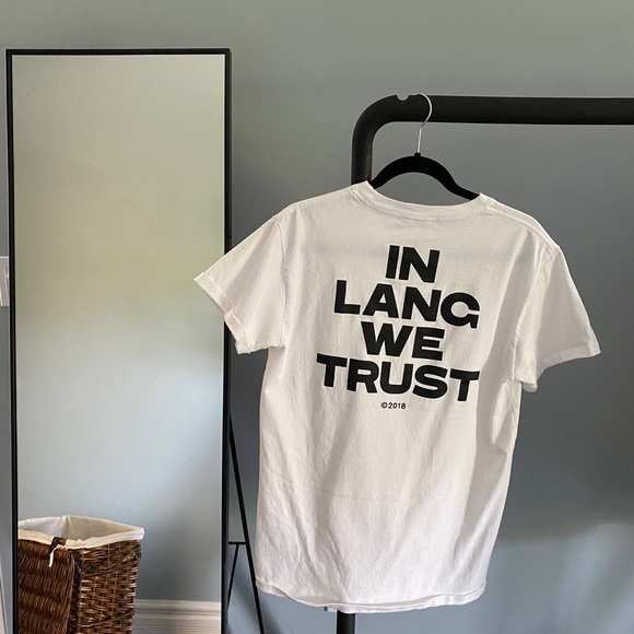 in lang we trust shirt